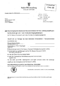 Bauleistungen §13b 